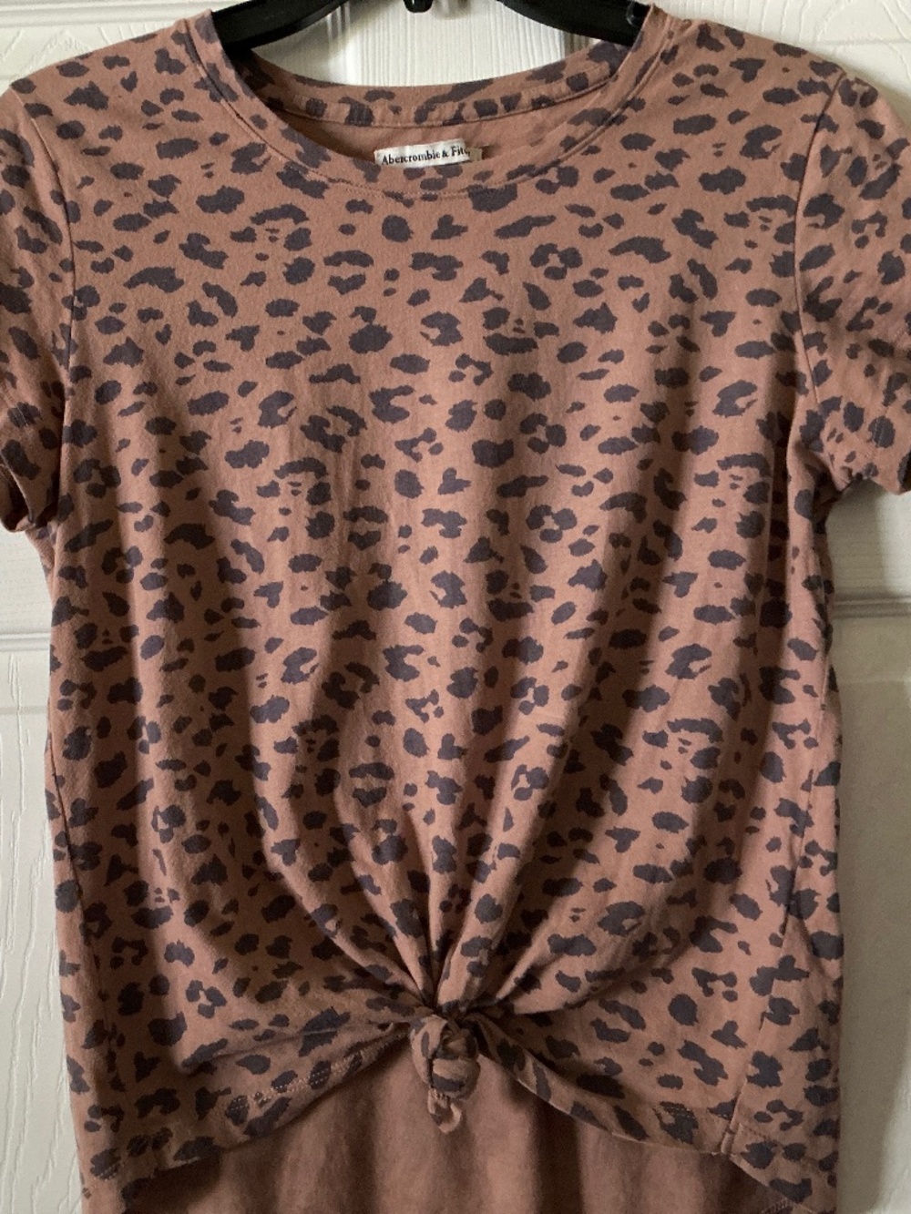 Abercrombie & Fitch leopard top